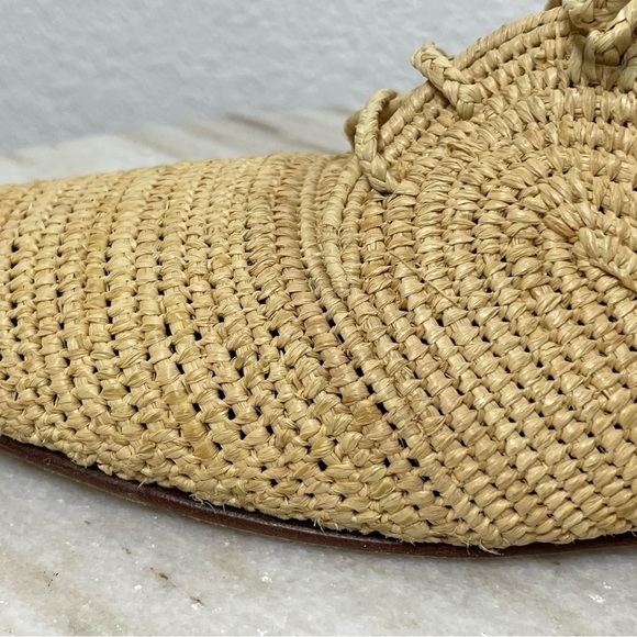 Carrie Forbes loafers raffia 8.5 or EU 40 - Picture 6 of 10